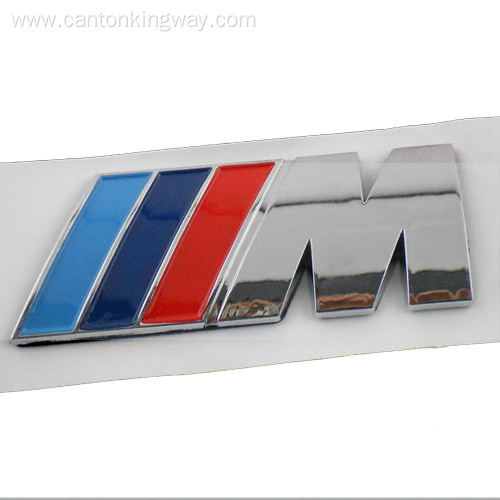 Car Chrome Emblem Adhesive Auto Body ABS Badge